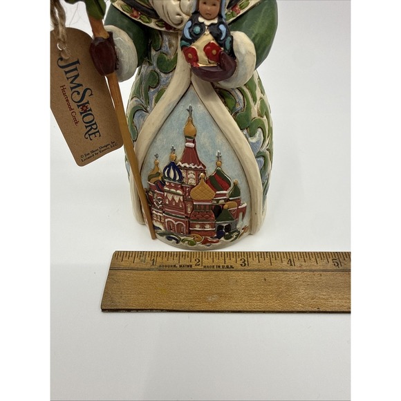 Jim Shore Heartwood Creek Grandfather Frost 4017650 Russian Santa Figurine 7" - Picture 7 of 8